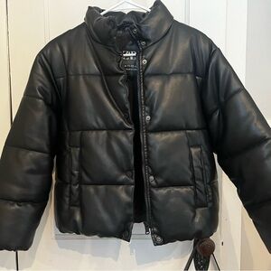Zara Kids Black Puffer Jacket